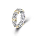 Golden Sunset Gem Circle